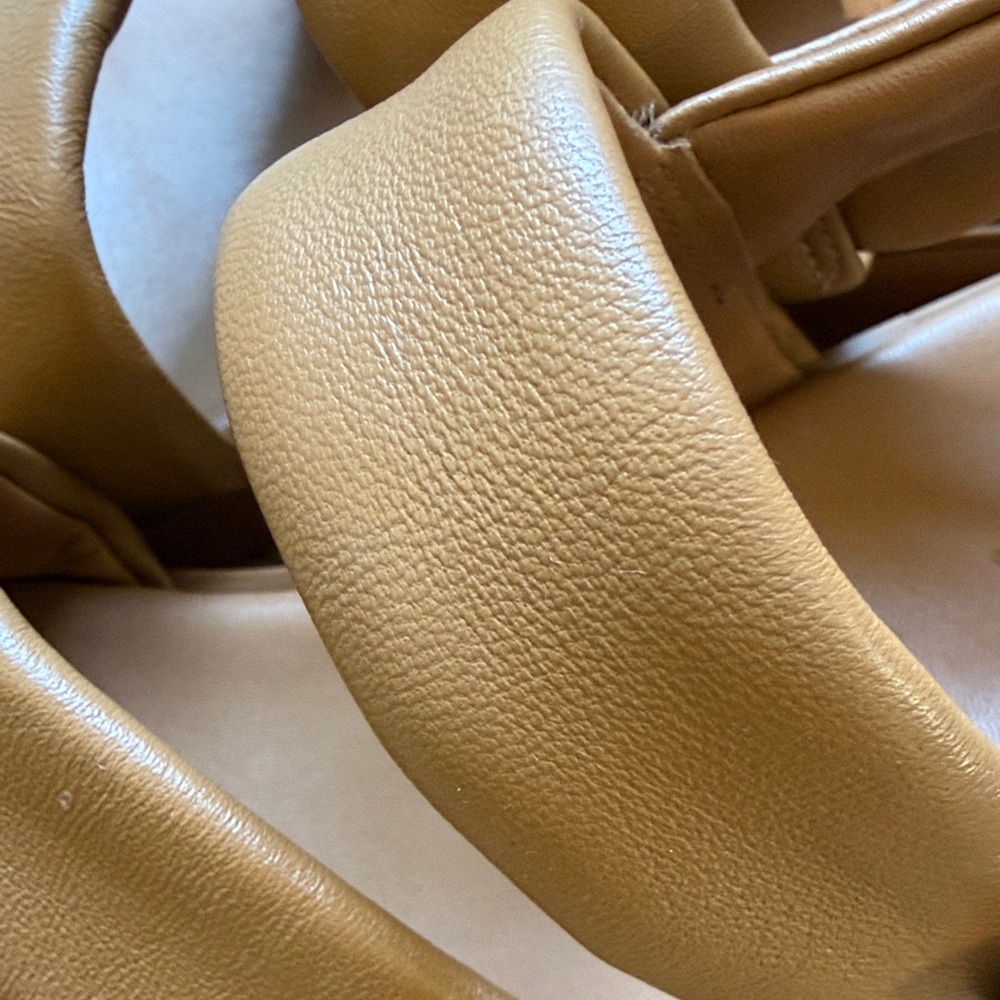 Vince Tan Leather Platform Sandals - Picture 12 of 15